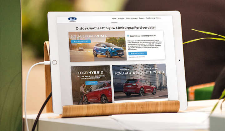 Ford Limburg slaat de digitale weg in