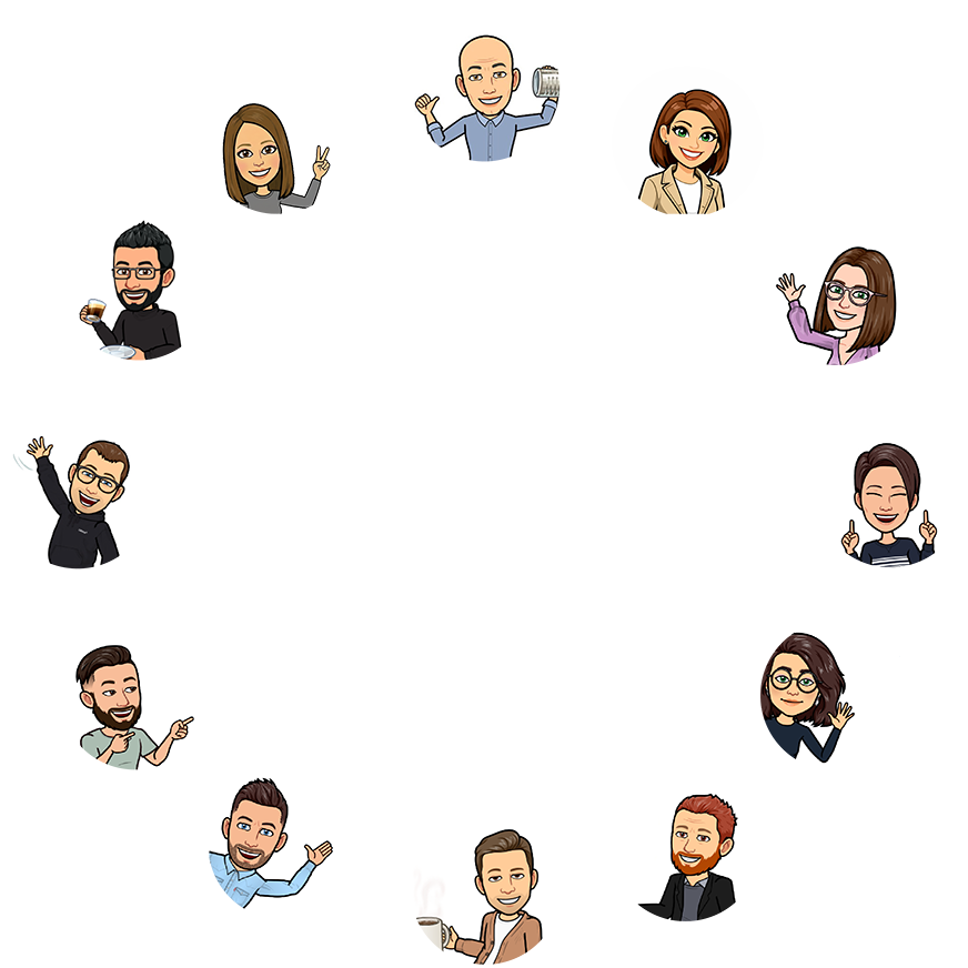 Who meet the team